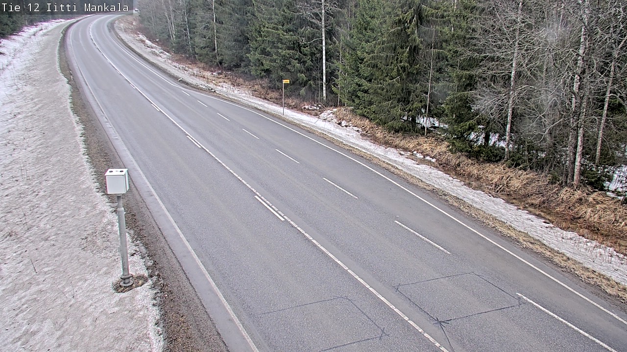 Weather Camera Image Road 12 Iitti, Mankala, Iitti, Päijät-Häme