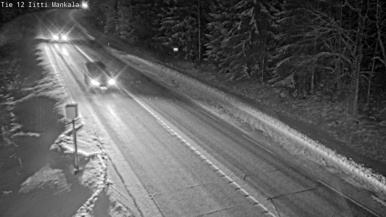 Weather Camera Image Road 12 Iitti, Mankala, Iitti, Päijät-Häme