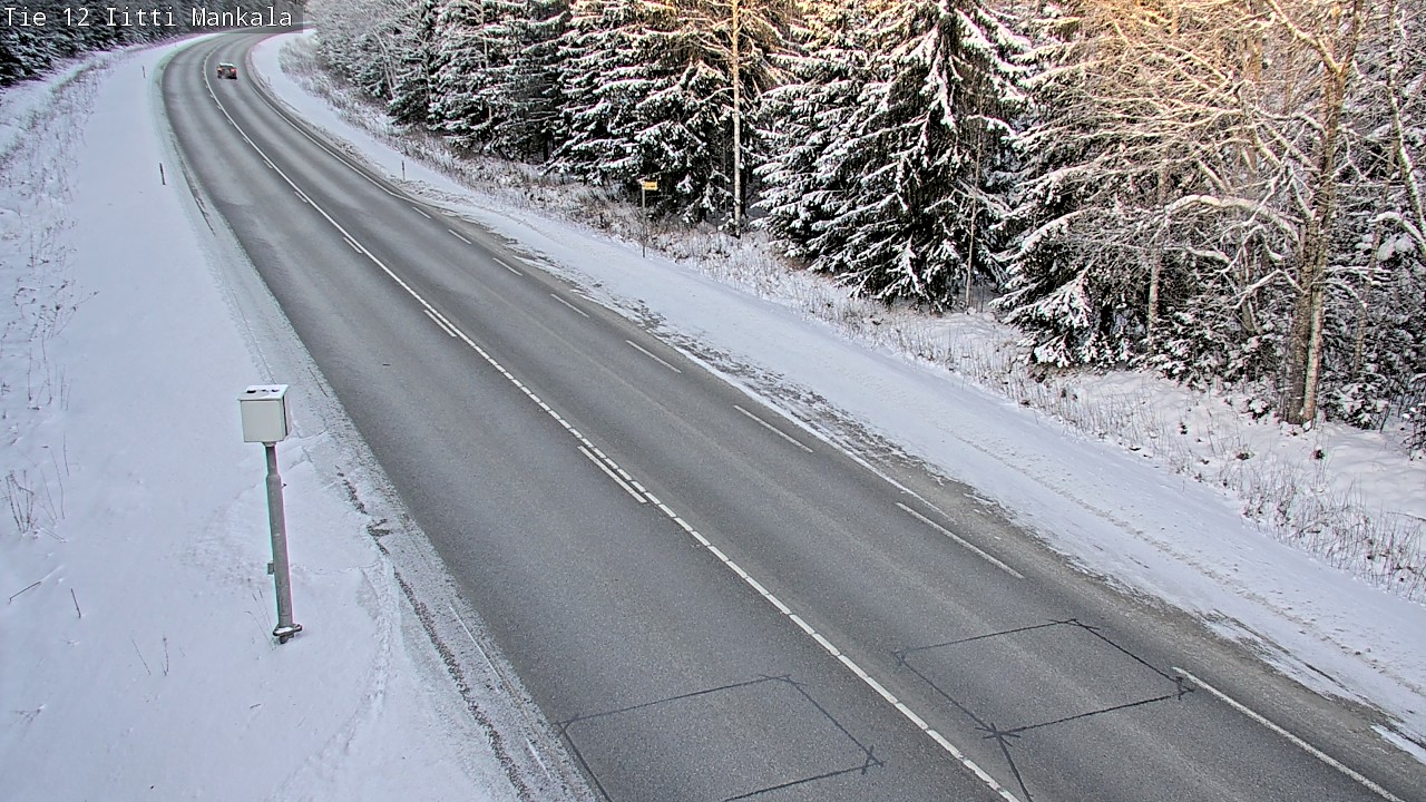 Weather Camera Image Road 12 Iitti, Mankala, Iitti, Päijät-Häme