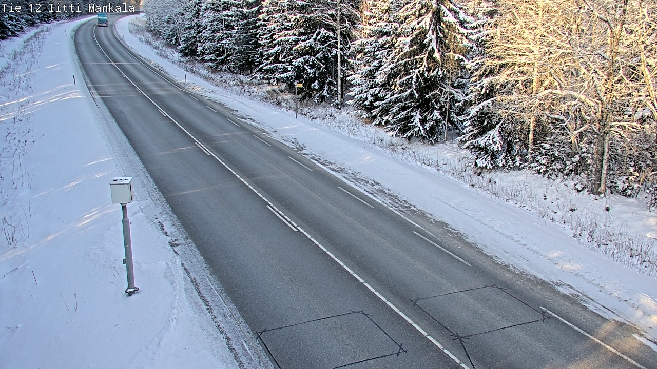 Weather Camera Image Road 12 Iitti, Mankala, Iitti, Päijät-Häme