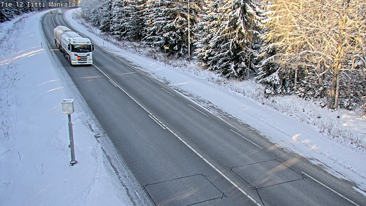 Weather Camera Image Road 12 Iitti, Mankala, Iitti, Päijät-Häme