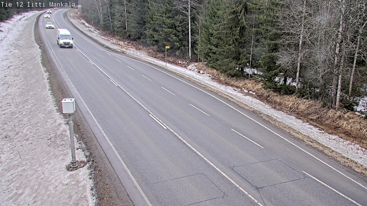 Weather Camera Image Road 12 Iitti, Mankala, Iitti, Päijät-Häme