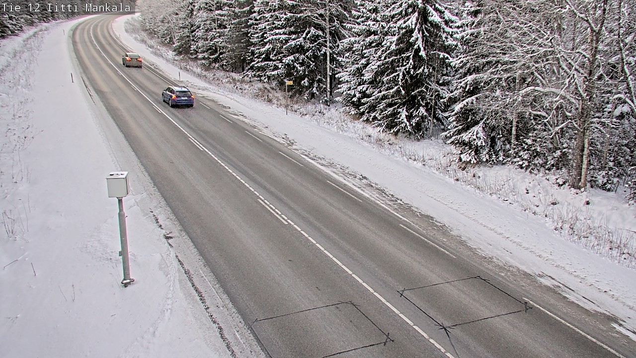 Weather Camera Image Road 12 Iitti, Mankala, Iitti, Päijät-Häme