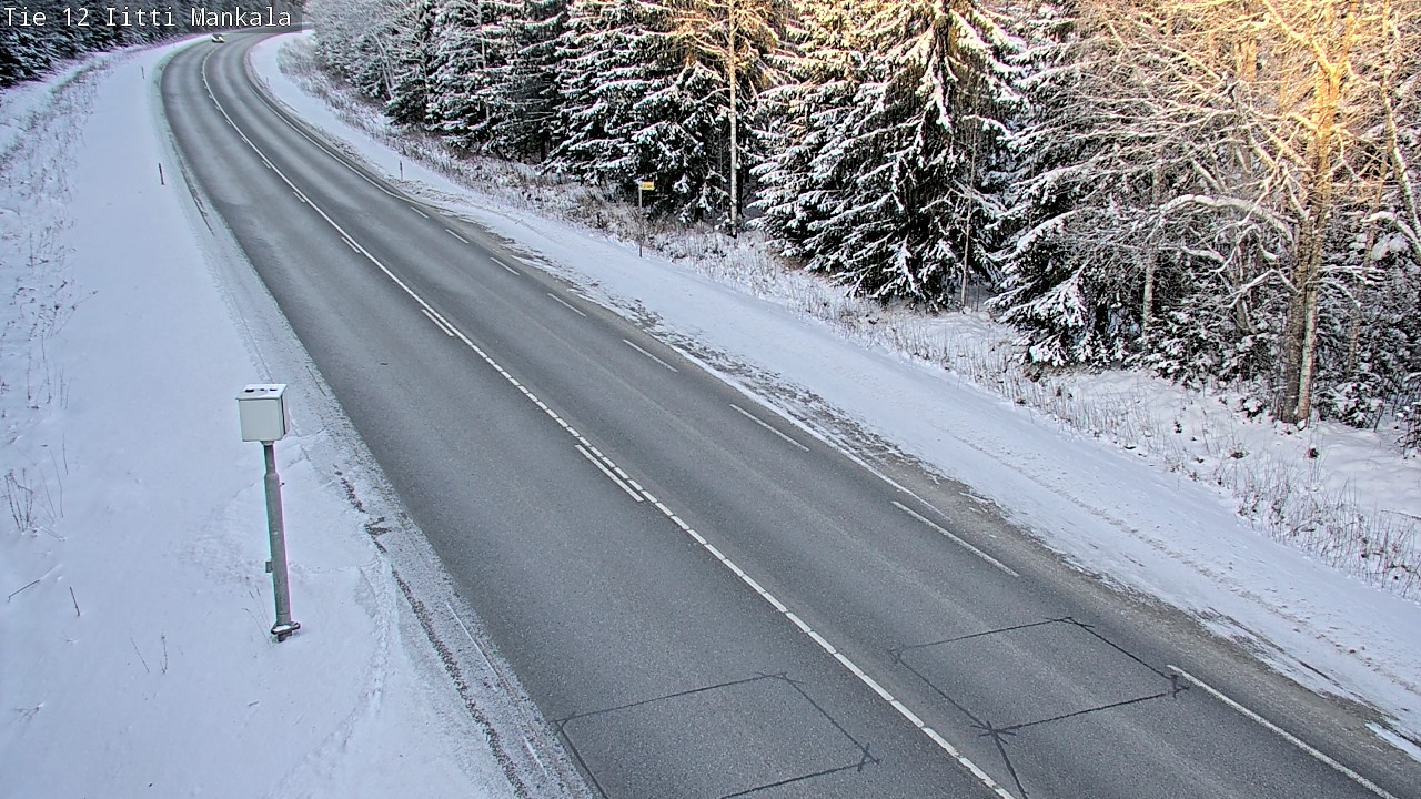 Weather Camera Image Road 12 Iitti, Mankala, Iitti, Päijät-Häme