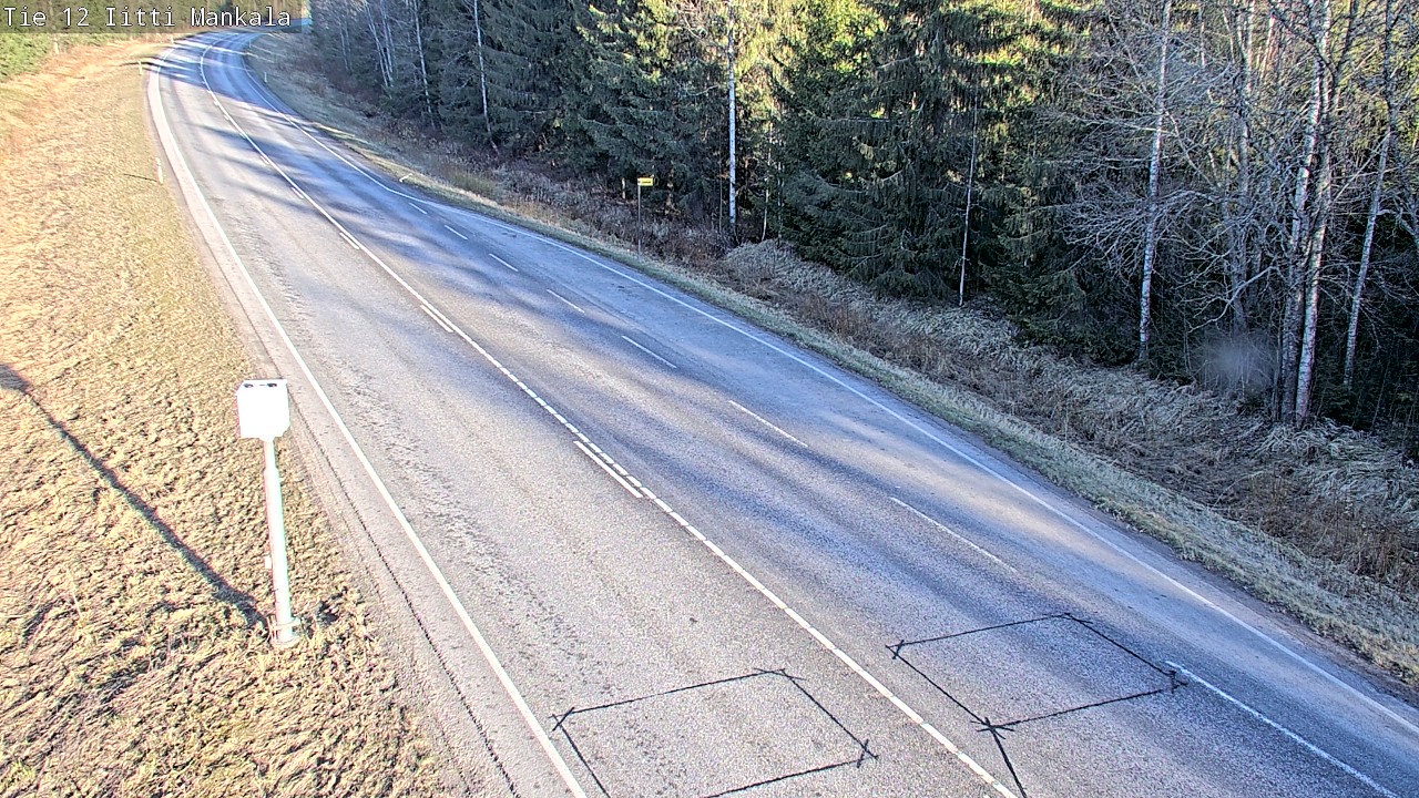 Weather Camera Image Väg 12 Itis, Mankala, Iitti, Päijät-Häme