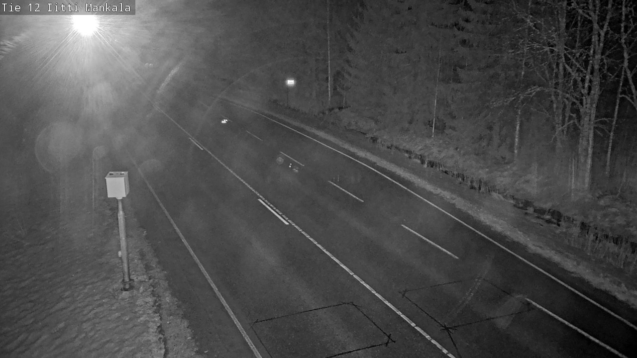 Weather Camera Image Road 12 Iitti, Mankala, Iitti, Päijät-Häme