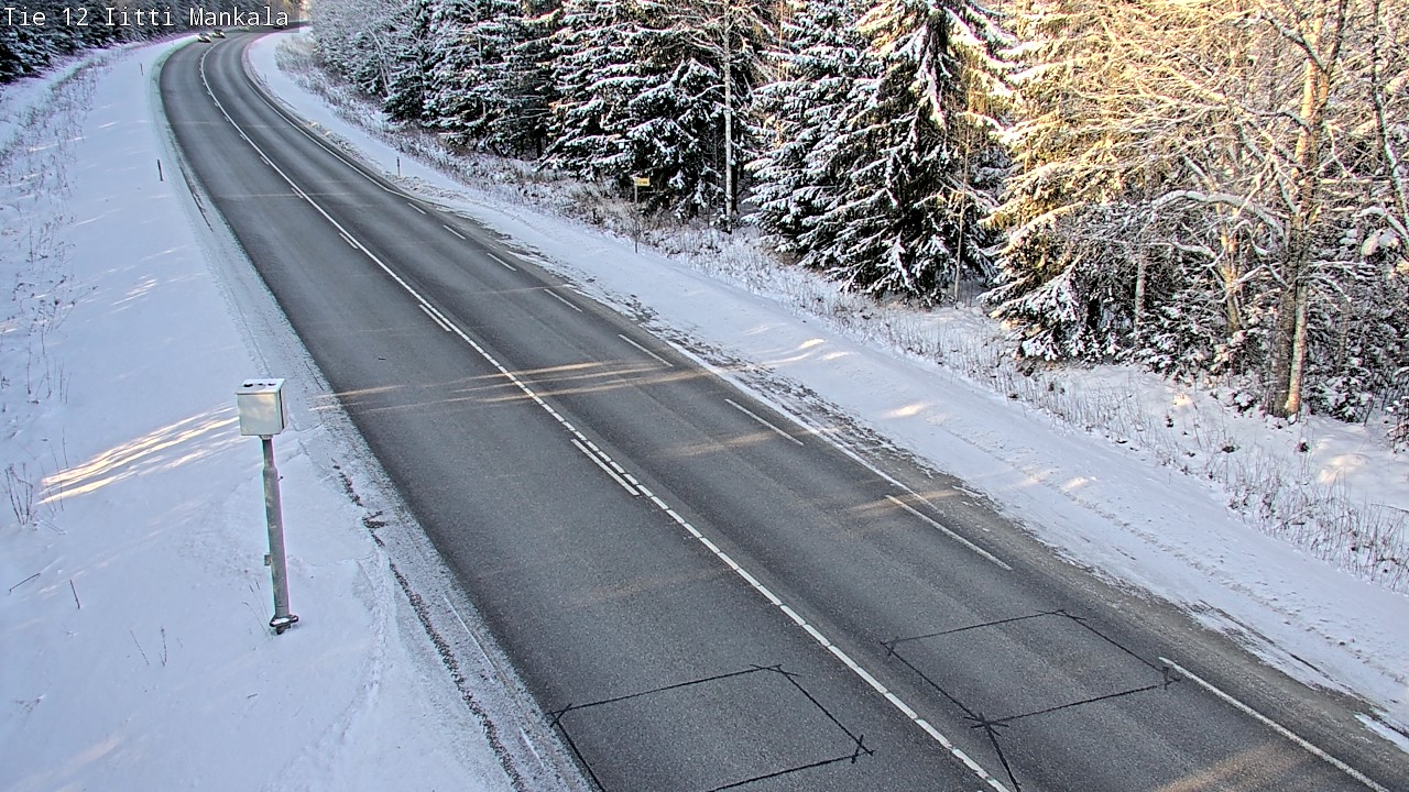 Weather Camera Image Road 12 Iitti, Mankala, Iitti, Päijät-Häme