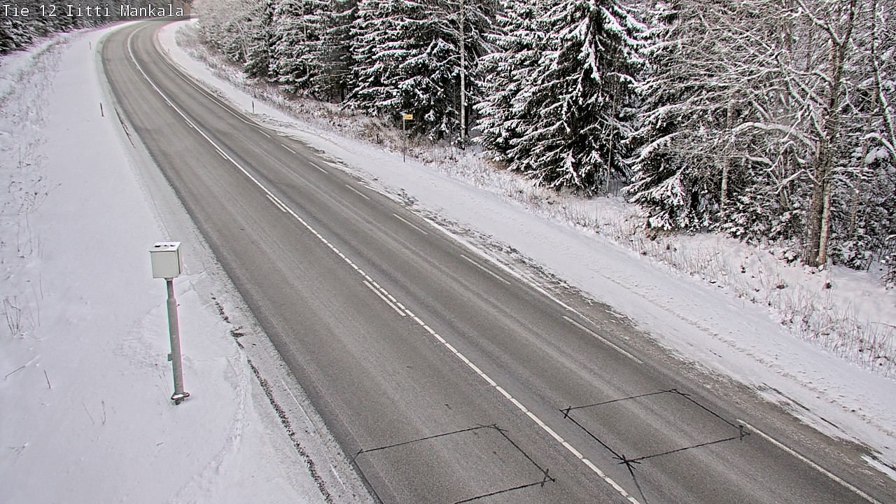 Weather Camera Image Road 12 Iitti, Mankala, Iitti, Päijät-Häme