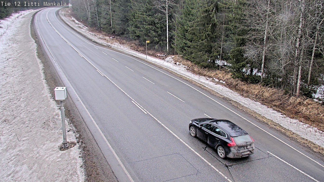 Weather Camera Image Road 12 Iitti, Mankala, Iitti, Päijät-Häme