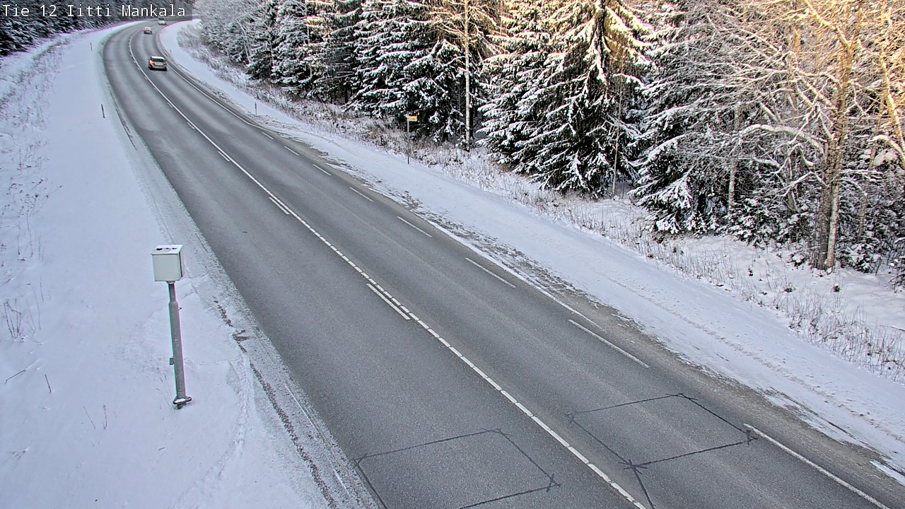 Weather Camera Image Road 12 Iitti, Mankala, Iitti, Päijät-Häme