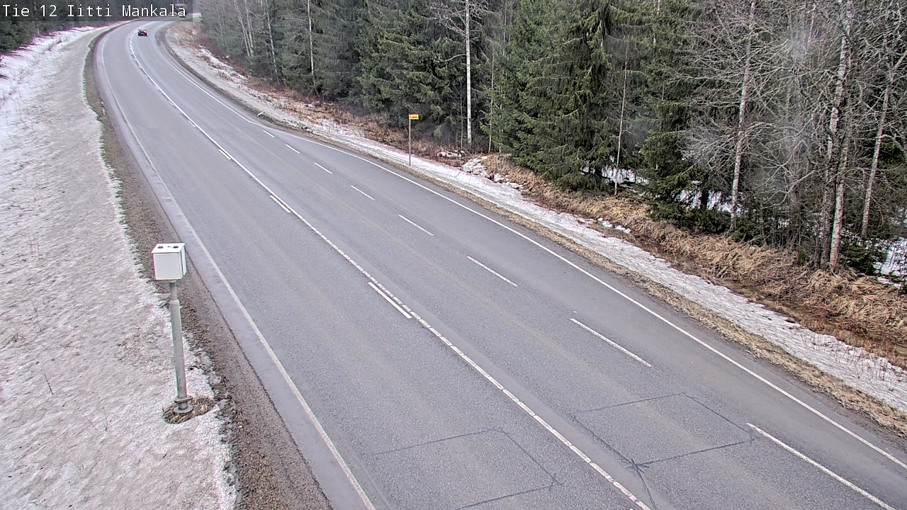 Weather Camera Image Road 12 Iitti, Mankala, Iitti, Päijät-Häme