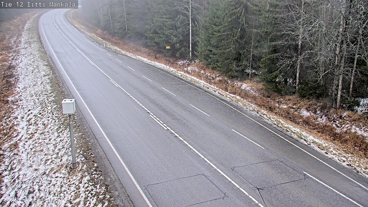 Weather Camera Image Road 12 Iitti, Mankala, Iitti, Päijät-Häme