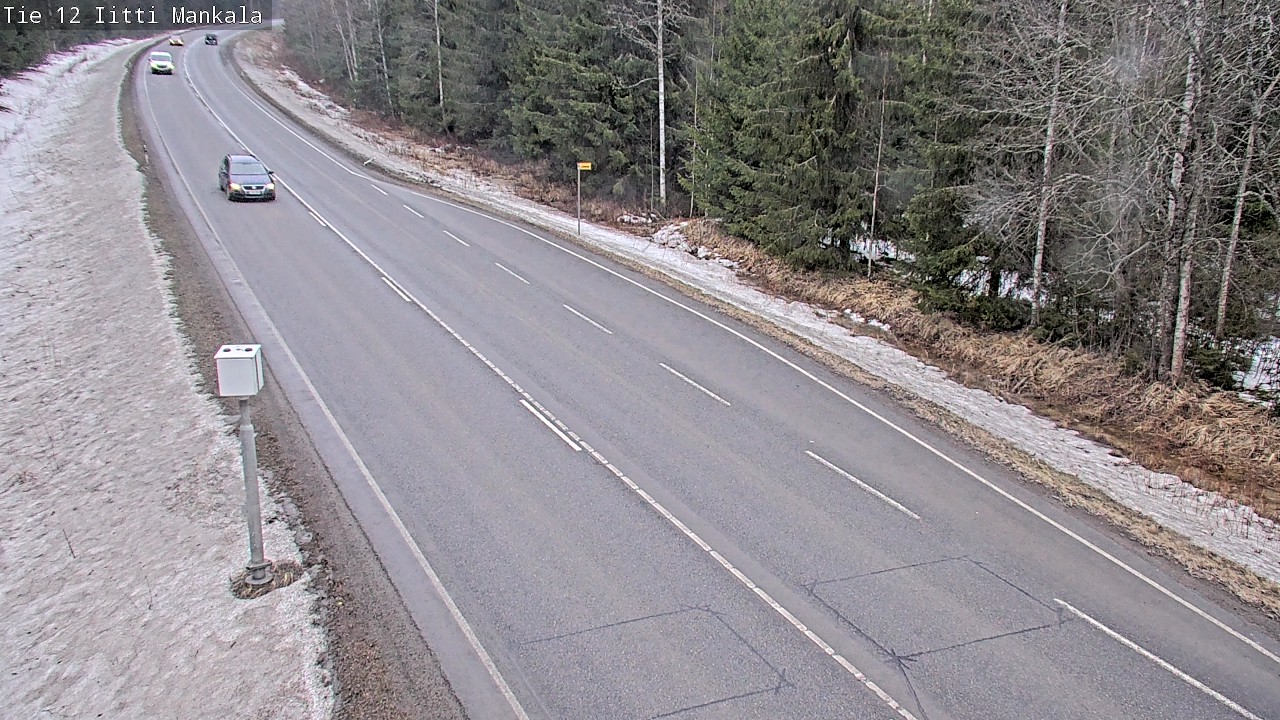 Weather Camera Image Road 12 Iitti, Mankala, Iitti, Päijät-Häme
