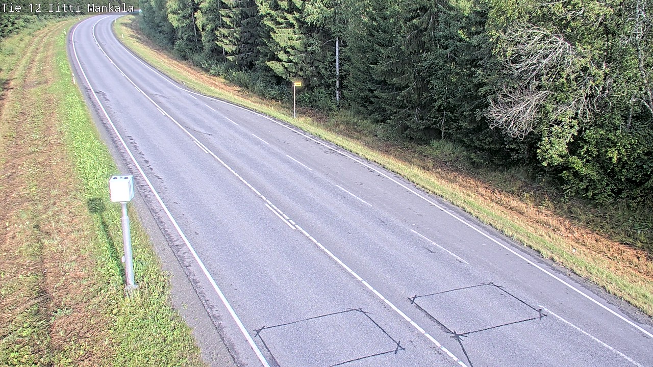 Weather Camera Image Väg 12 Itis, Mankala, Iitti, Päijät-Häme