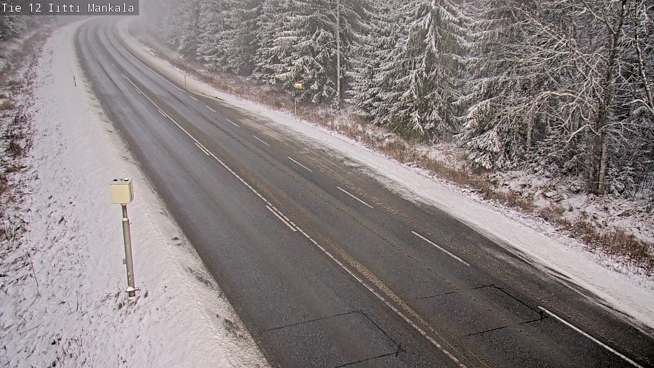 Weather Camera Image Väg 12 Itis, Mankala, Iitti, Päijät-Häme