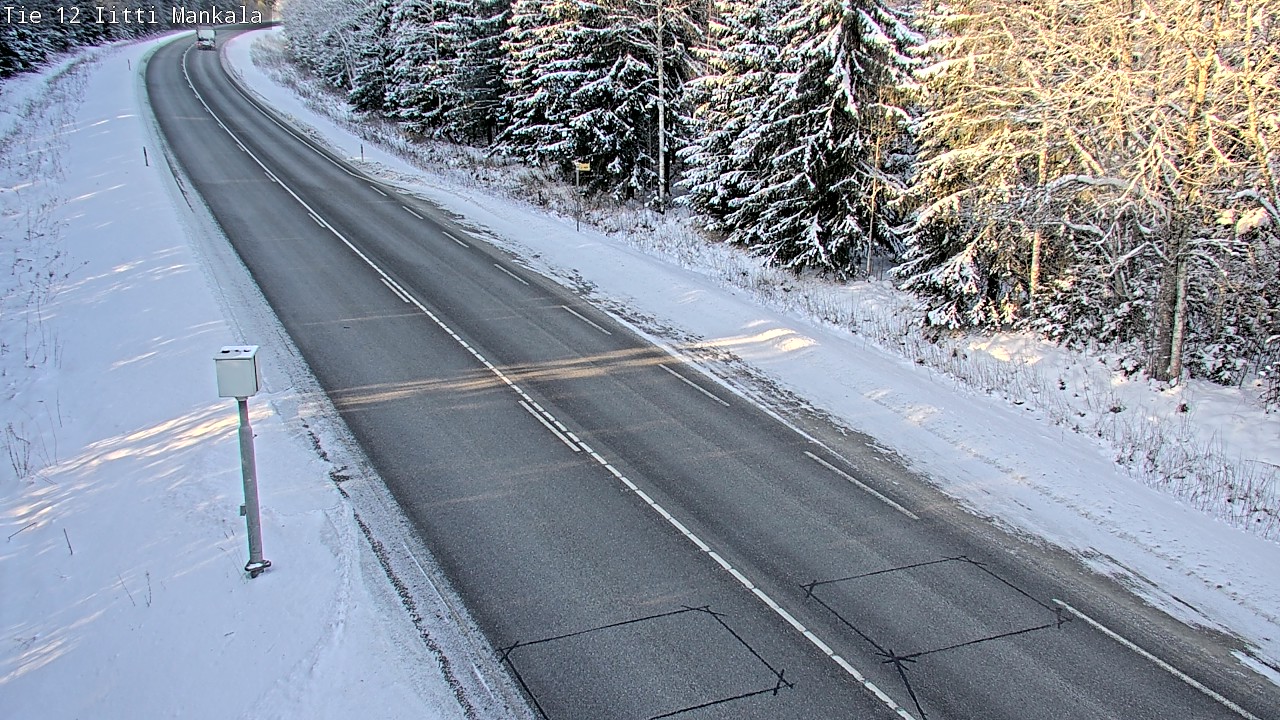 Weather Camera Image Road 12 Iitti, Mankala, Iitti, Päijät-Häme