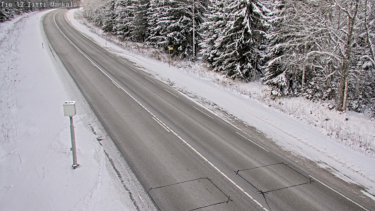 Weather Camera Image Road 12 Iitti, Mankala, Iitti, Päijät-Häme