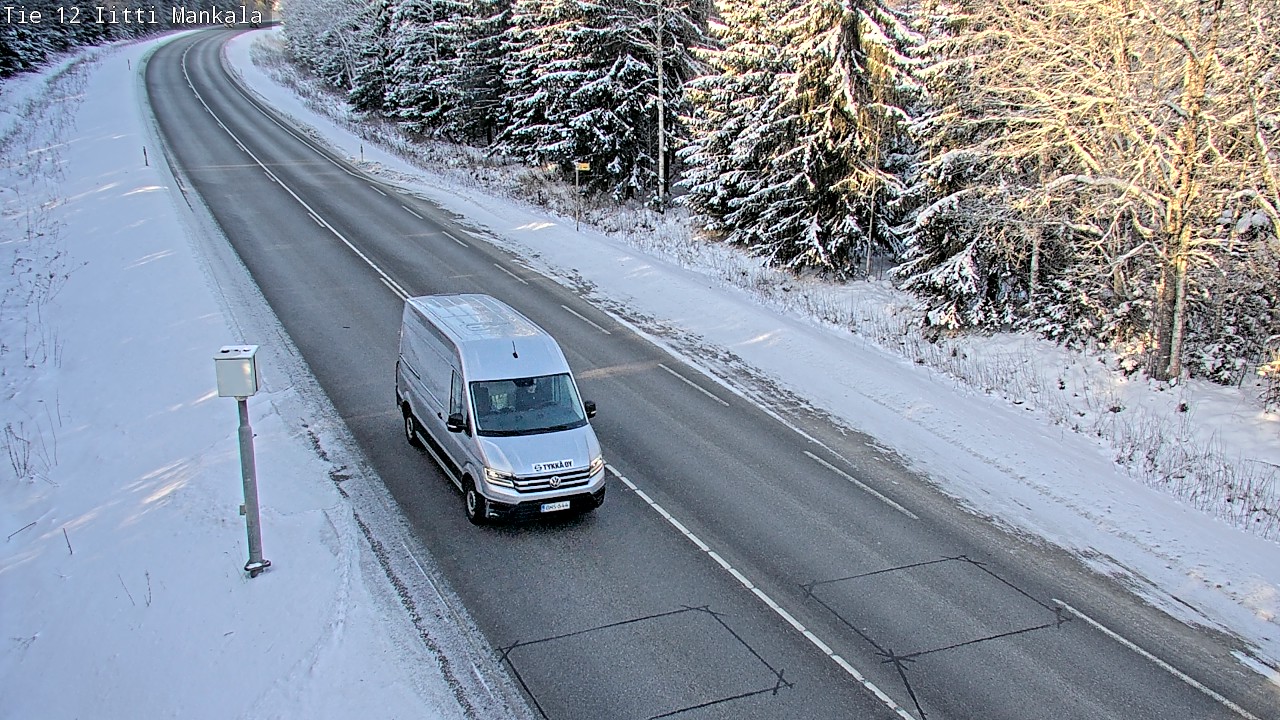 Weather Camera Image Road 12 Iitti, Mankala, Iitti, Päijät-Häme