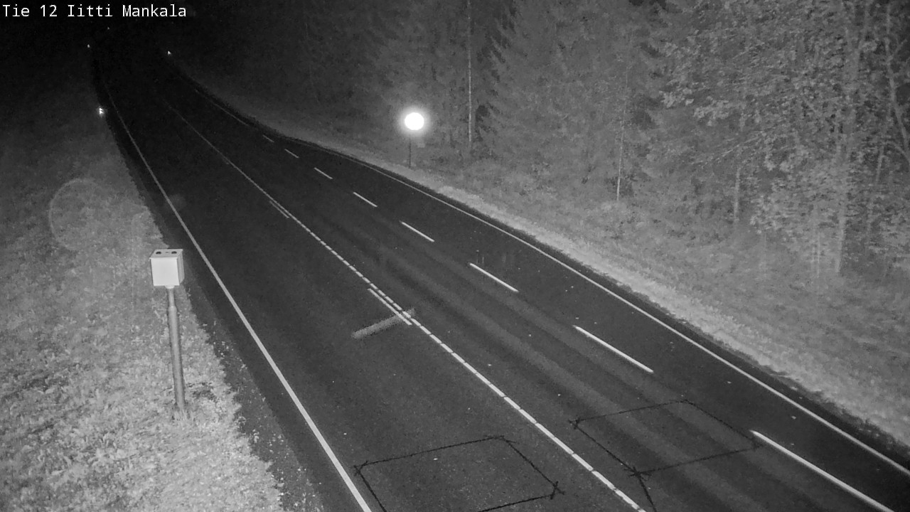 Weather Camera Image Road 12 Iitti, Mankala, Iitti, Päijät-Häme