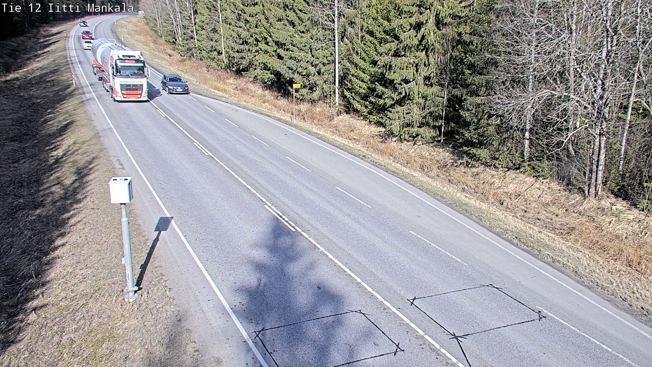 Weather Camera Image Väg 12 Itis, Mankala, Iitti, Päijät-Häme