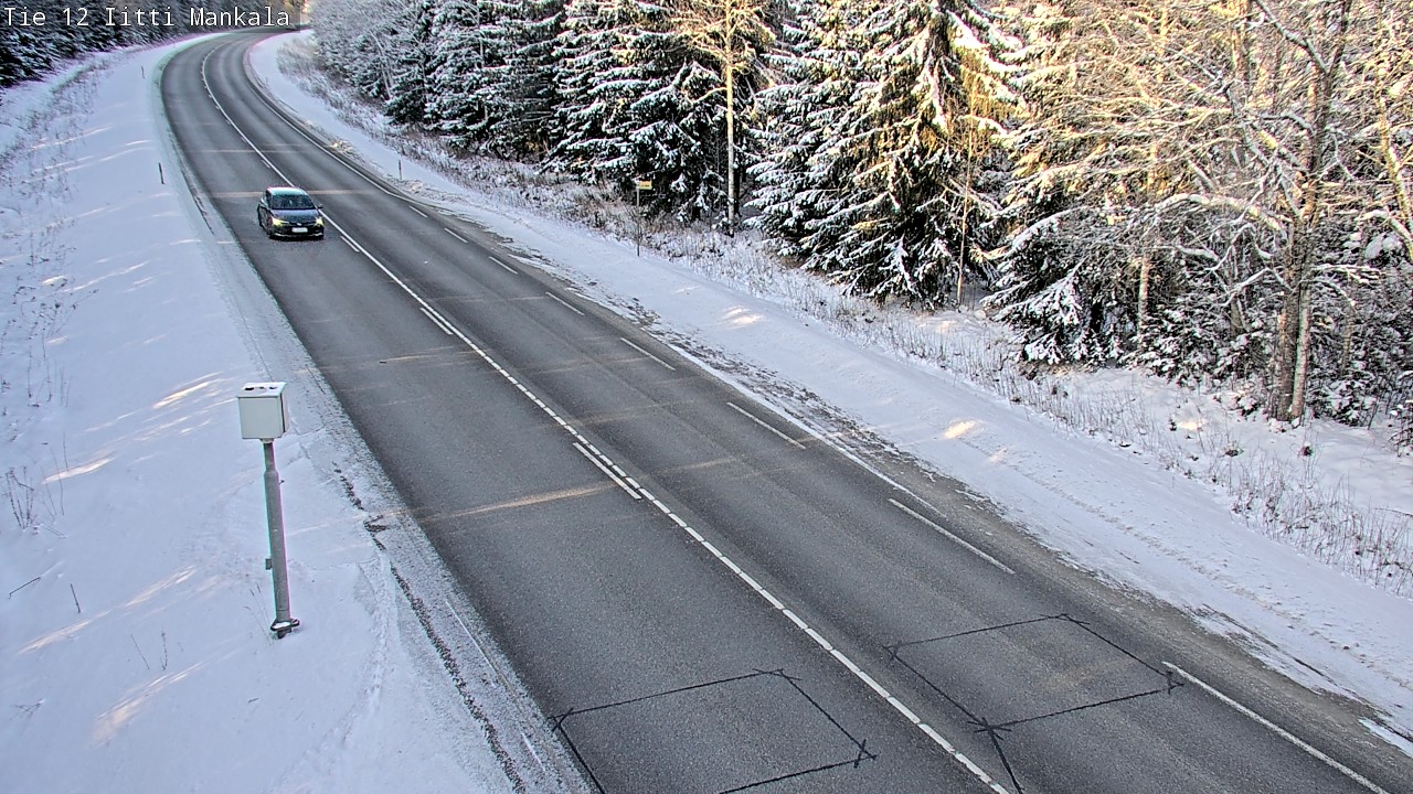 Weather Camera Image Road 12 Iitti, Mankala, Iitti, Päijät-Häme