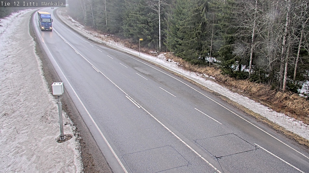 Weather Camera Image Väg 12 Itis, Mankala, Iitti, Päijät-Häme