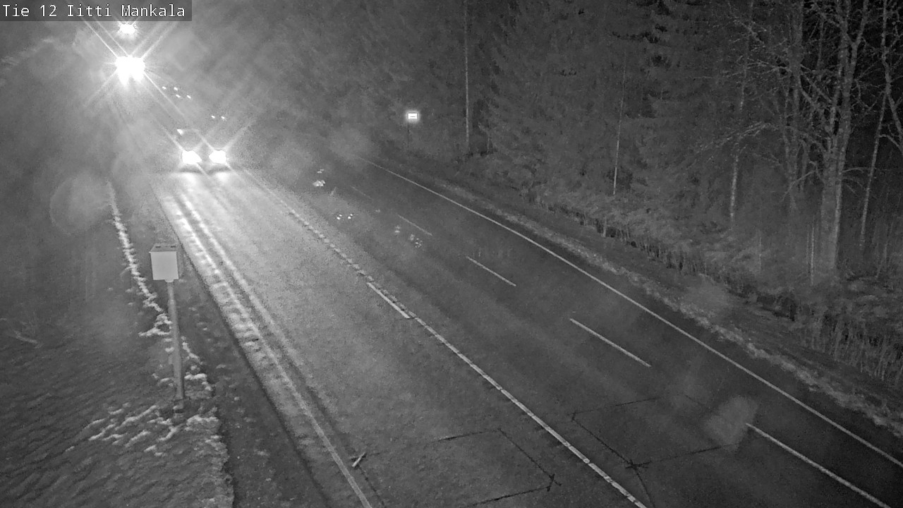 Weather Camera Image Road 12 Iitti, Mankala, Iitti, Päijät-Häme
