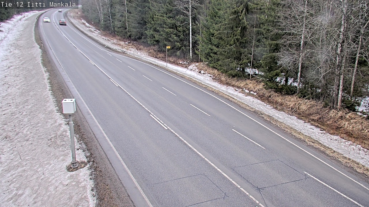 Weather Camera Image Road 12 Iitti, Mankala, Iitti, Päijät-Häme