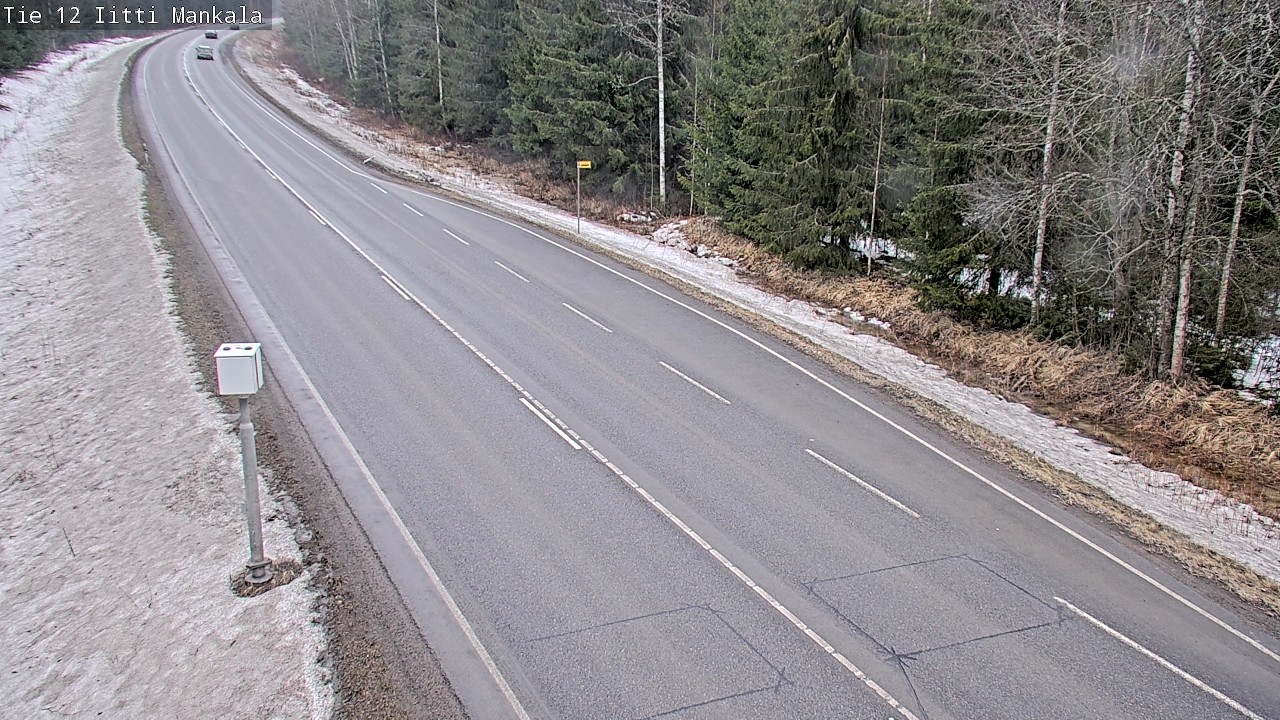 Weather Camera Image Road 12 Iitti, Mankala, Iitti, Päijät-Häme