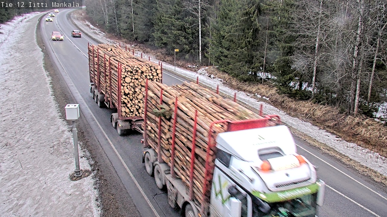 Weather Camera Image Road 12 Iitti, Mankala, Iitti, Päijät-Häme