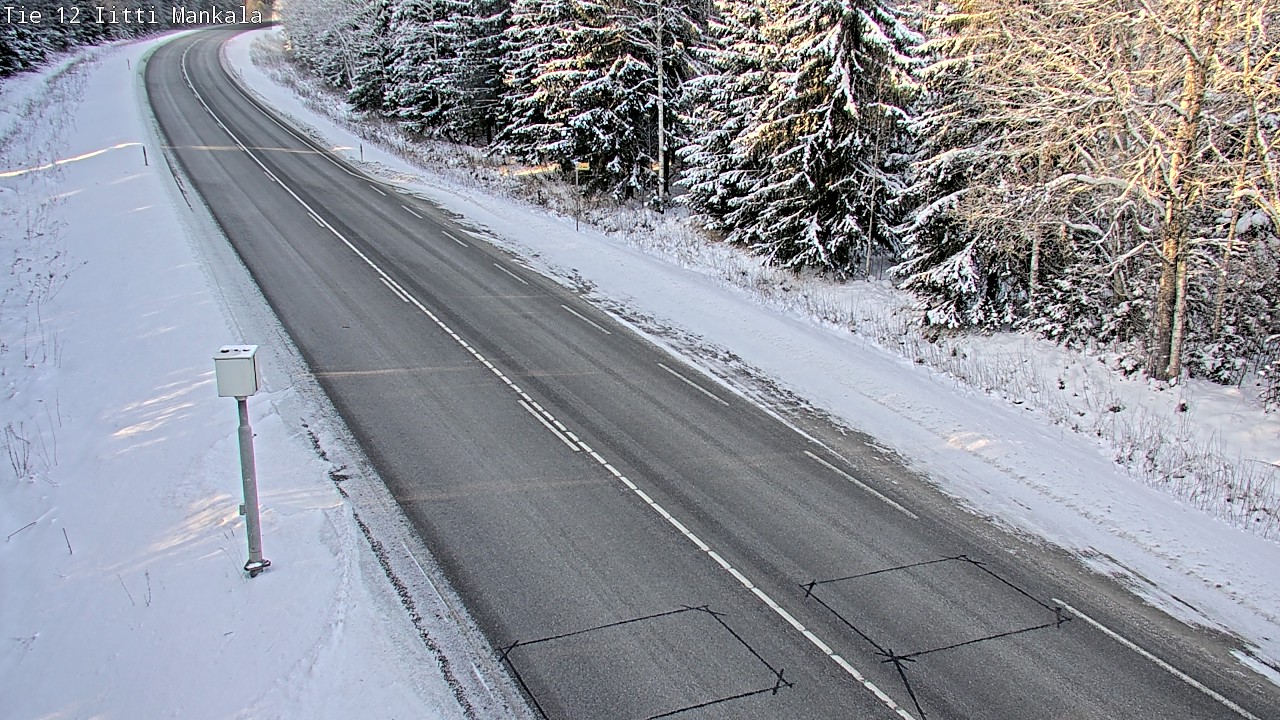 Weather Camera Image Road 12 Iitti, Mankala, Iitti, Päijät-Häme