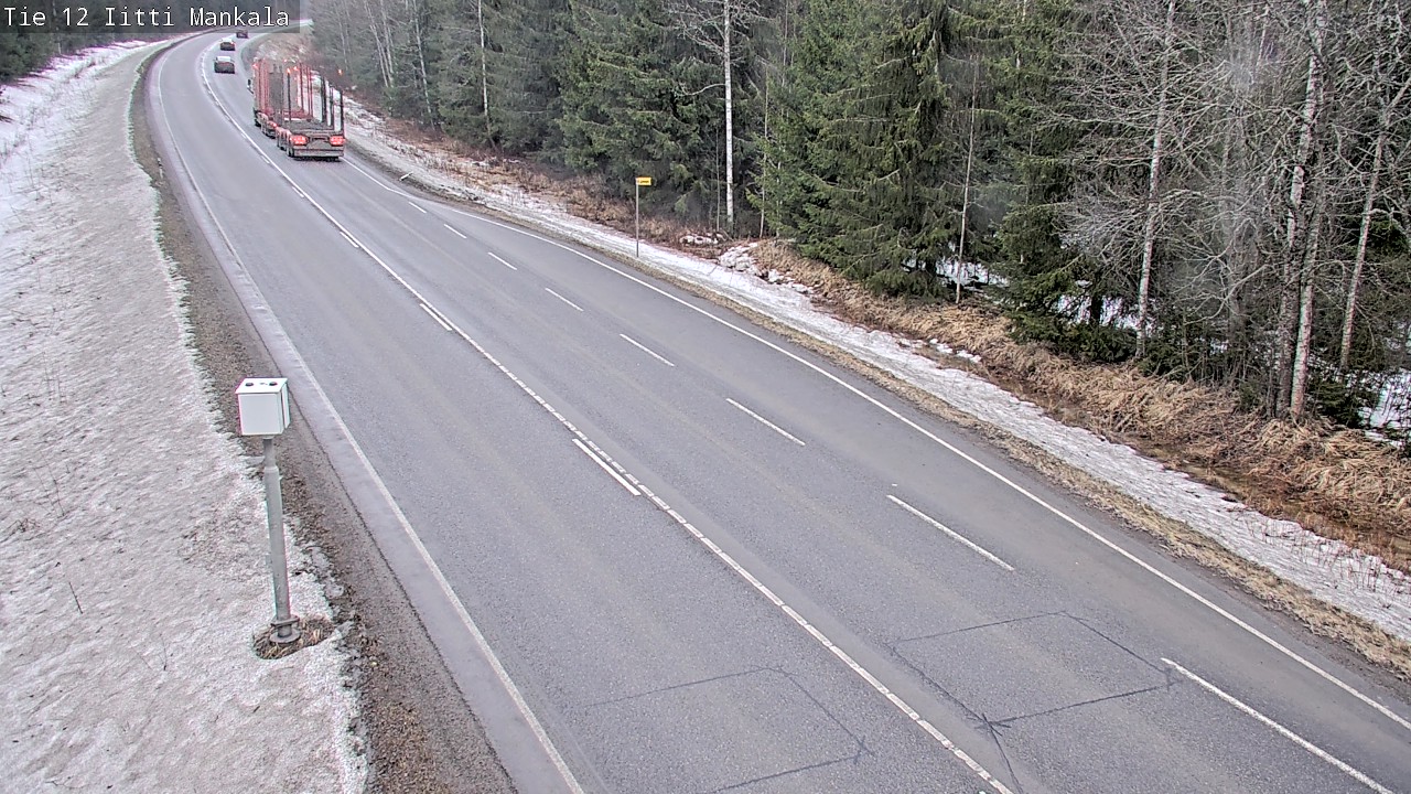 Weather Camera Image Road 12 Iitti, Mankala, Iitti, Päijät-Häme