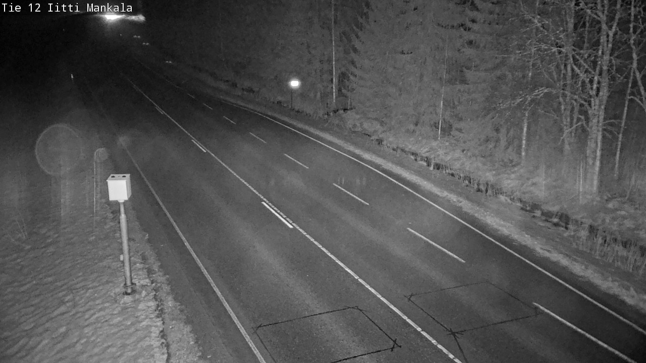 Weather Camera Image Road 12 Iitti, Mankala, Iitti, Päijät-Häme