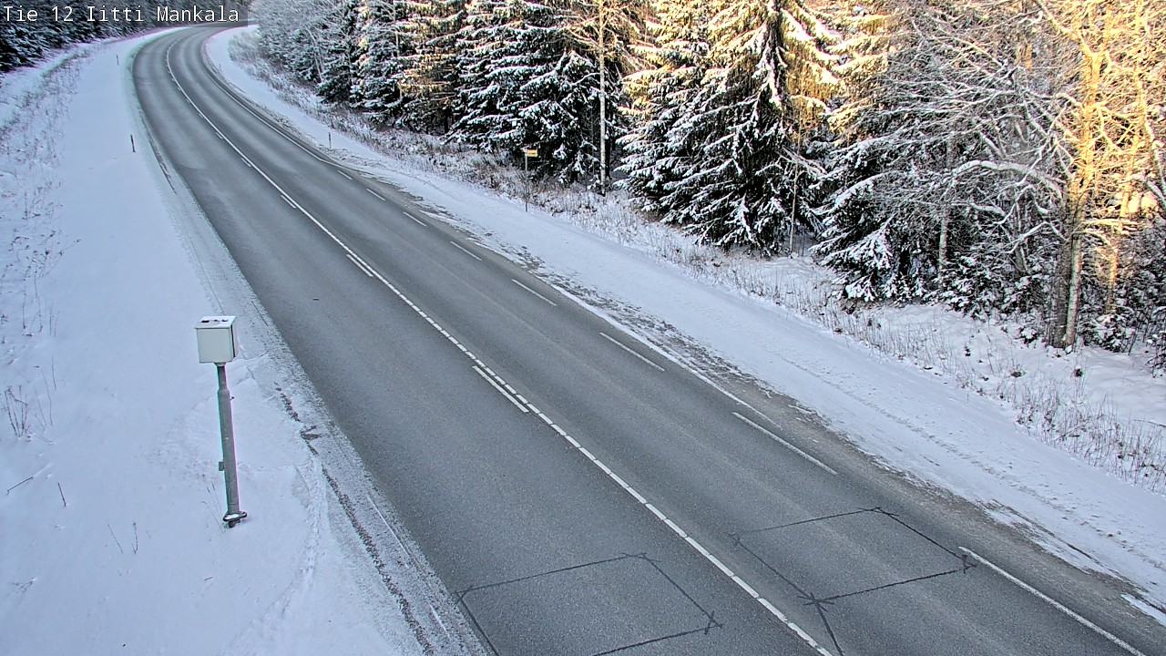 Weather Camera Image Road 12 Iitti, Mankala, Iitti, Päijät-Häme