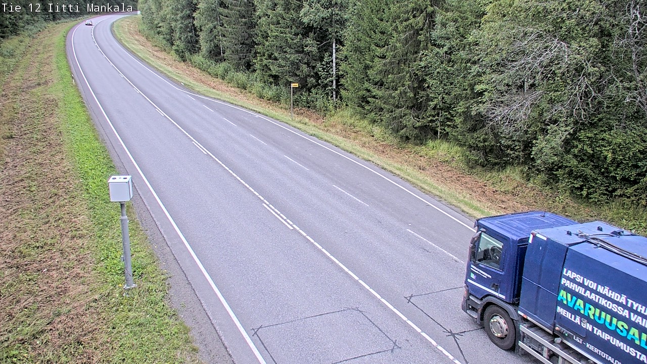 Weather Camera Image Road 12 Iitti, Mankala, Iitti, Päijät-Häme