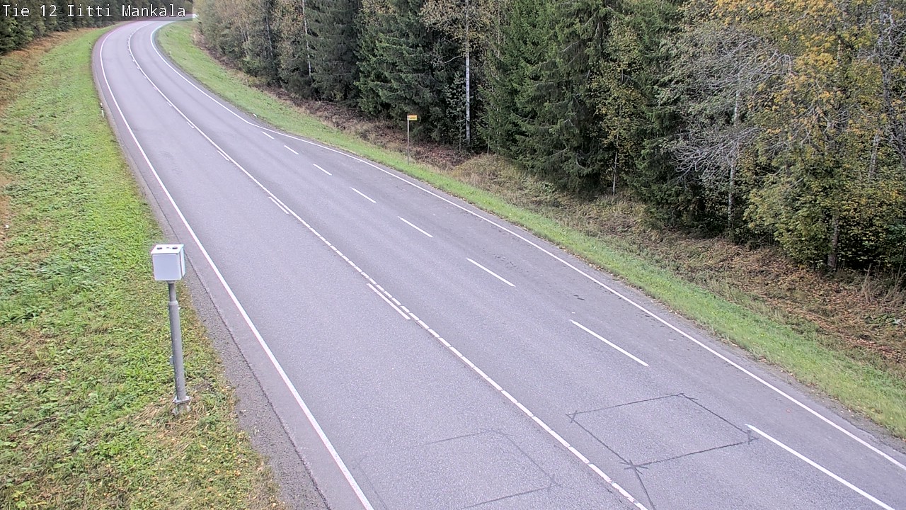 Weather Camera Image Road 12 Iitti, Mankala, Iitti, Päijät-Häme