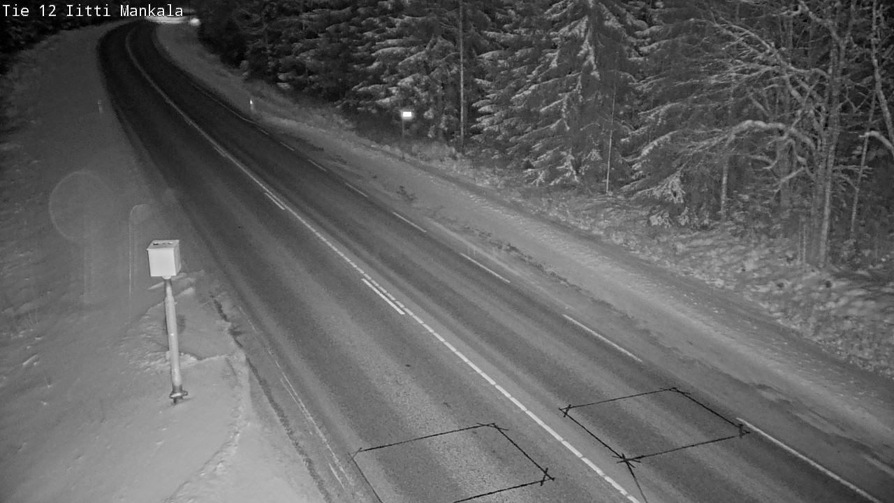 Weather Camera Image Road 12 Iitti, Mankala, Iitti, Päijät-Häme