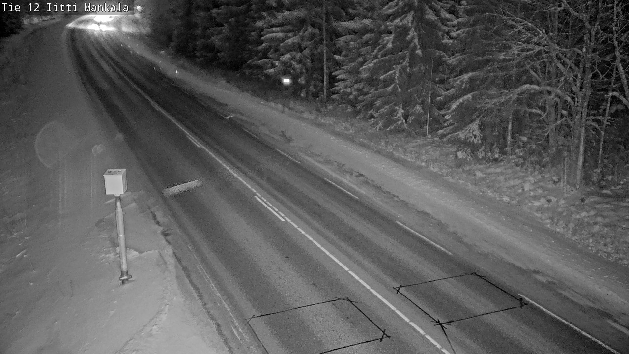 Weather Camera Image Road 12 Iitti, Mankala, Iitti, Päijät-Häme