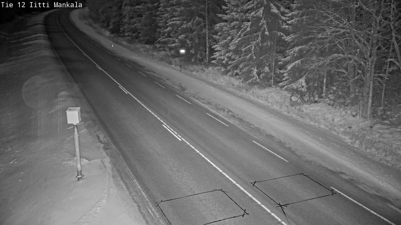 Weather Camera Image Road 12 Iitti, Mankala, Iitti, Päijät-Häme