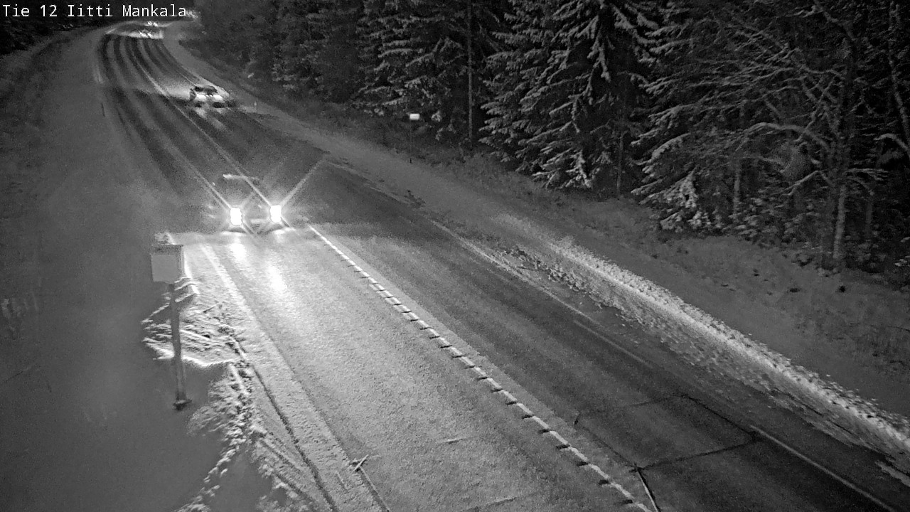 Weather Camera Image Road 12 Iitti, Mankala, Iitti, Päijät-Häme