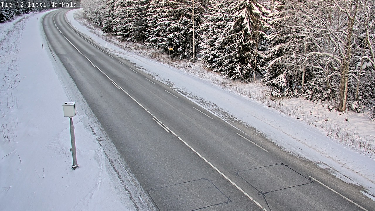 Weather Camera Image Road 12 Iitti, Mankala, Iitti, Päijät-Häme