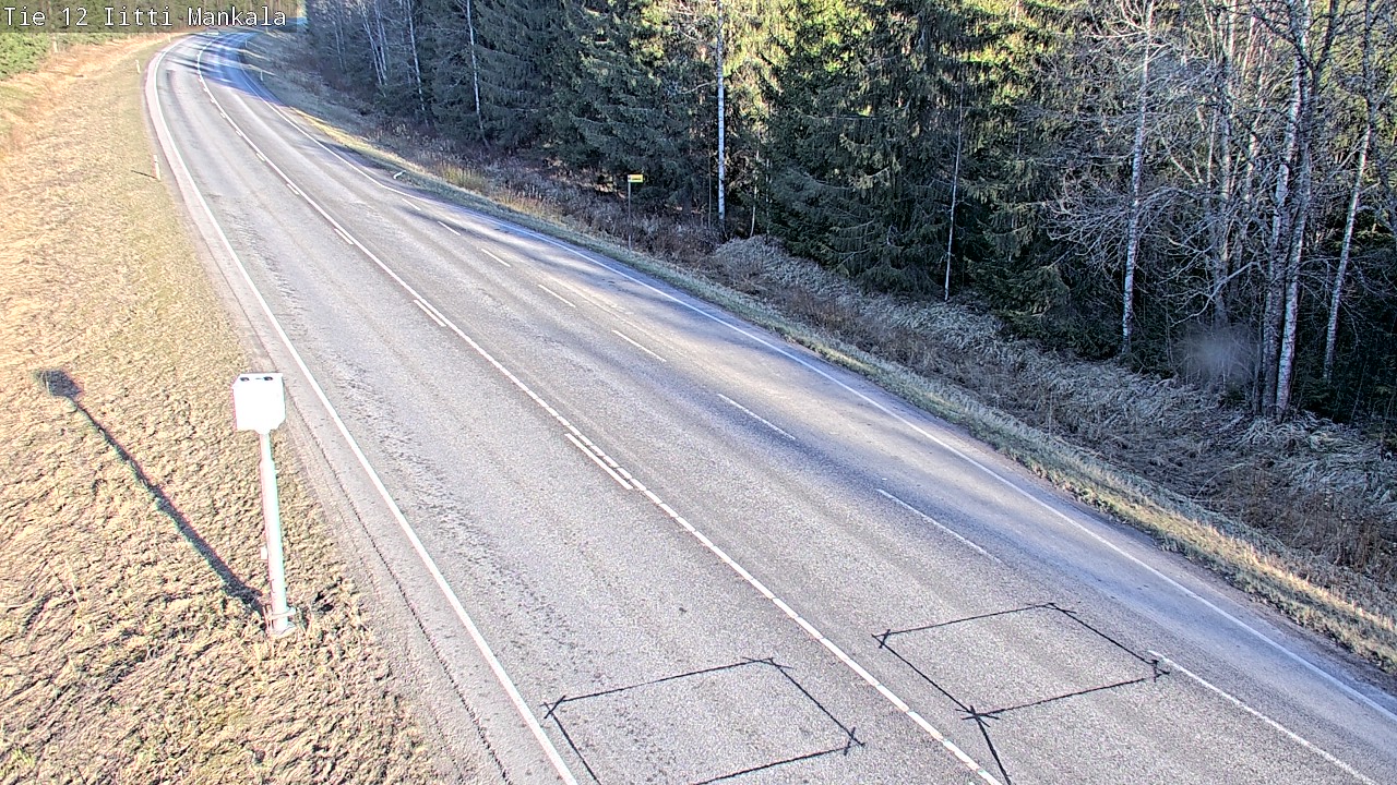 Weather Camera Image Väg 12 Itis, Mankala, Iitti, Päijät-Häme
