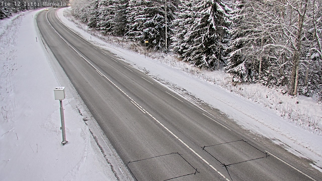 Weather Camera Image Road 12 Iitti, Mankala, Iitti, Päijät-Häme
