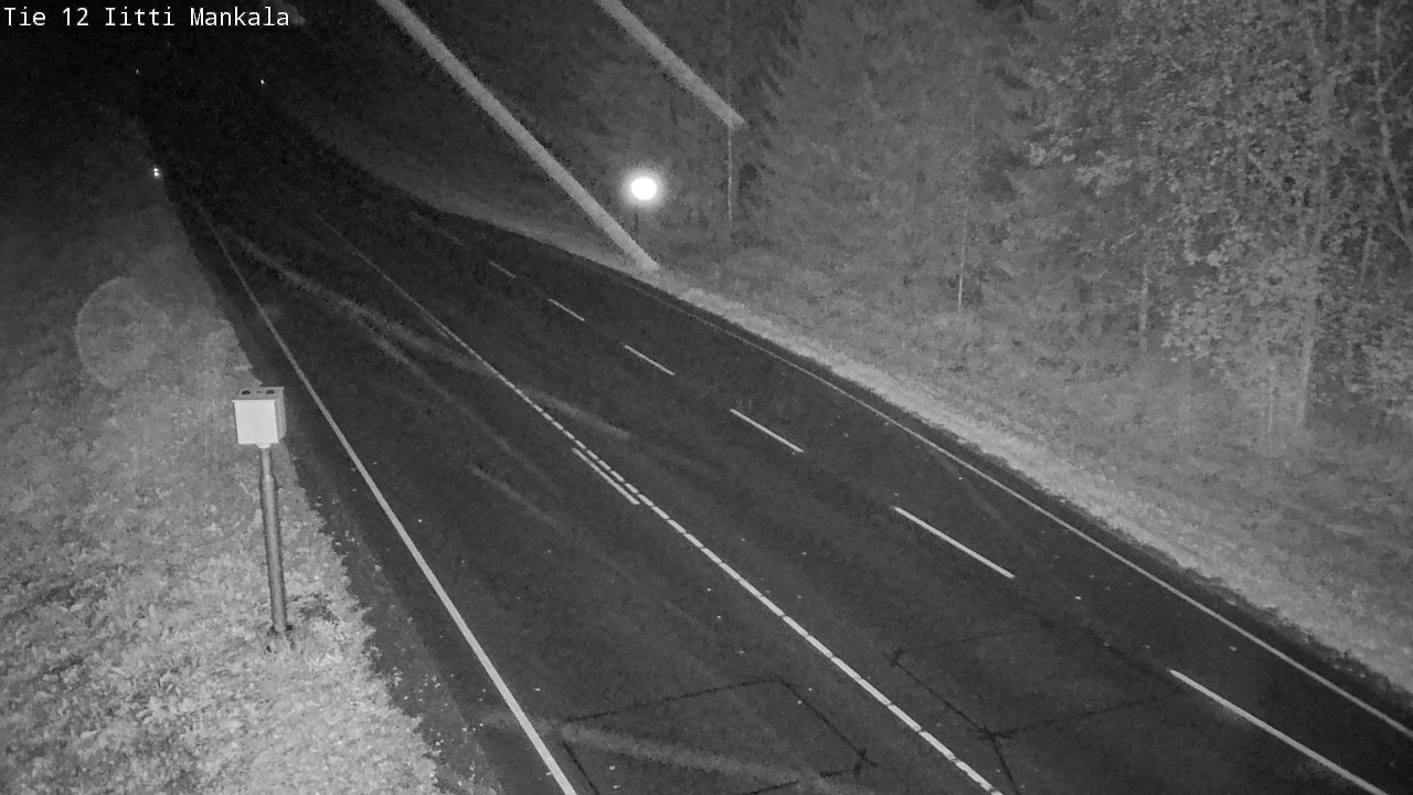 Weather Camera Image Road 12 Iitti, Mankala, Iitti, Päijät-Häme