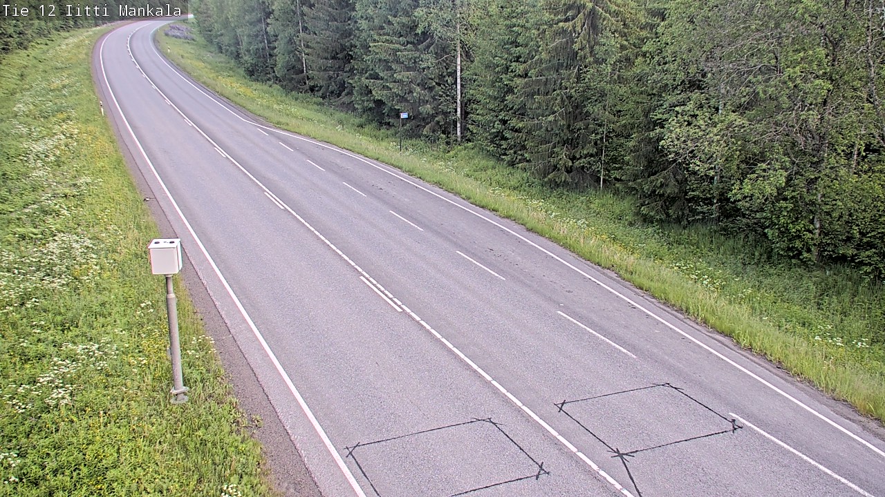 Weather Camera Image Road 12 Iitti, Mankala, Iitti, Päijät-Häme
