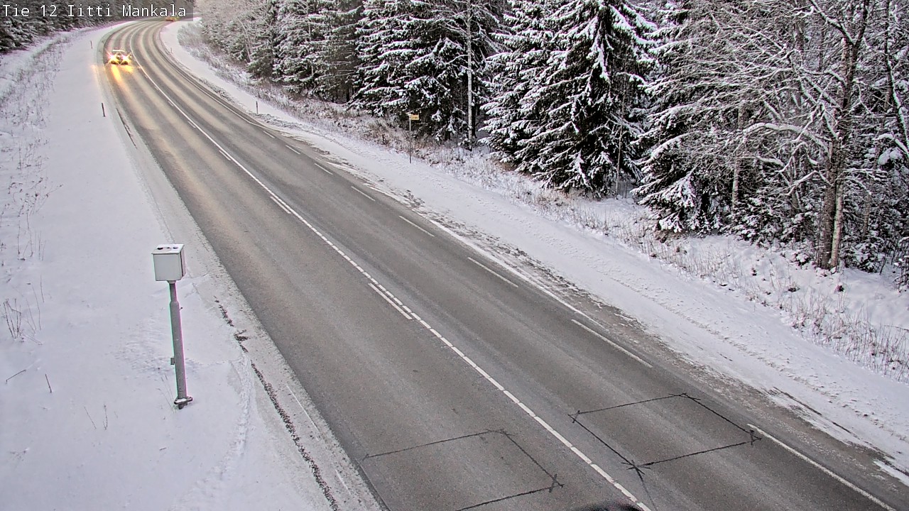 Weather Camera Image Road 12 Iitti, Mankala, Iitti, Päijät-Häme