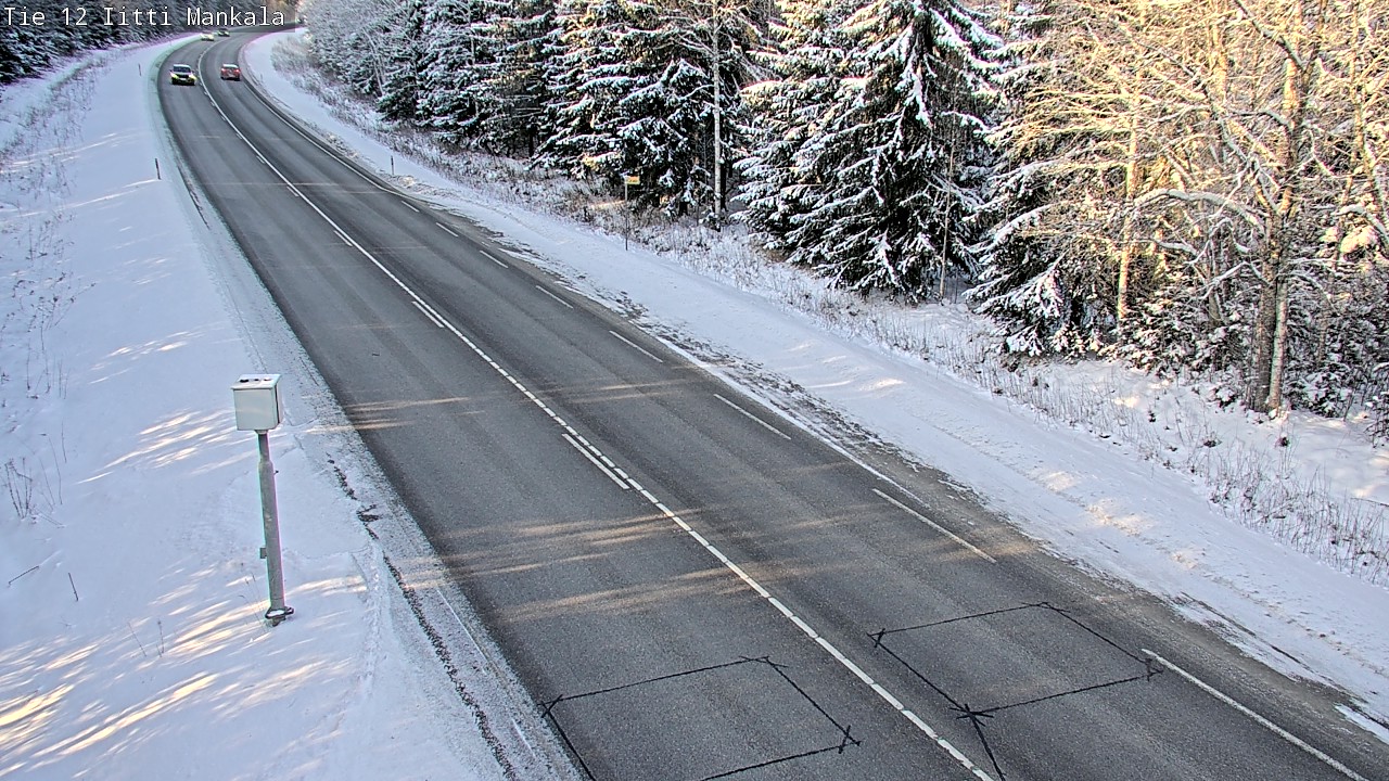 Weather Camera Image Road 12 Iitti, Mankala, Iitti, Päijät-Häme