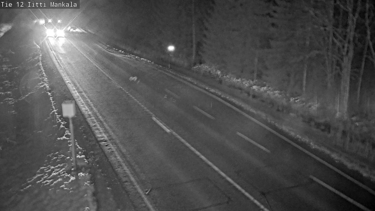 Weather Camera Image Road 12 Iitti, Mankala, Iitti, Päijät-Häme