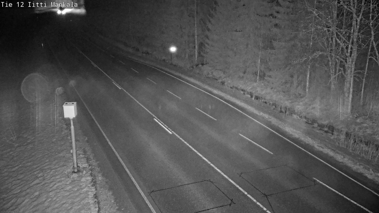 Weather Camera Image Road 12 Iitti, Mankala, Iitti, Päijät-Häme