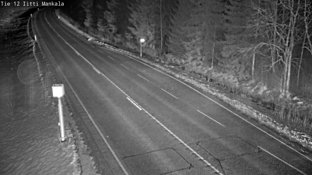 Weather Camera Image Road 12 Iitti, Mankala, Iitti, Päijät-Häme